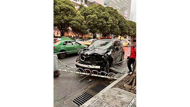 china road accident
