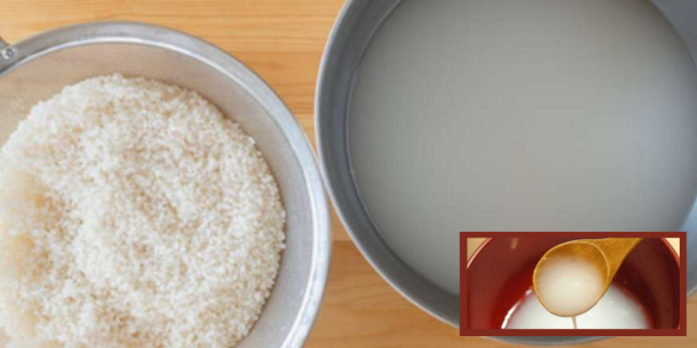 Rice Water Health Benefits