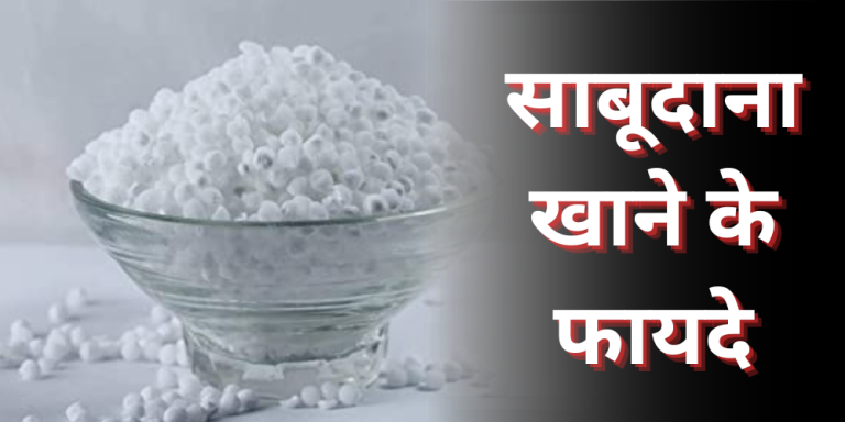 Sabudana health benefits