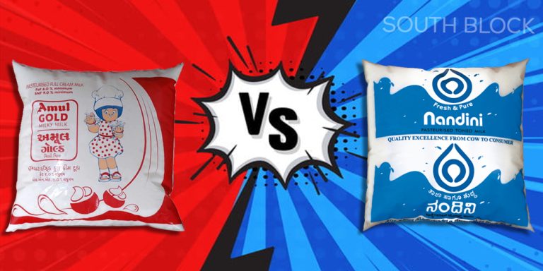 amul vs nandini milk war