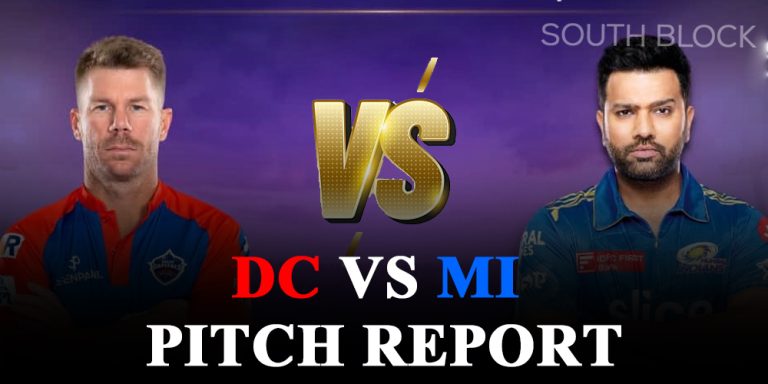 DC vs MI Pitch Report