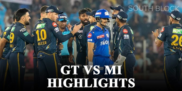 IPL 2023, GT vs MI Highlights