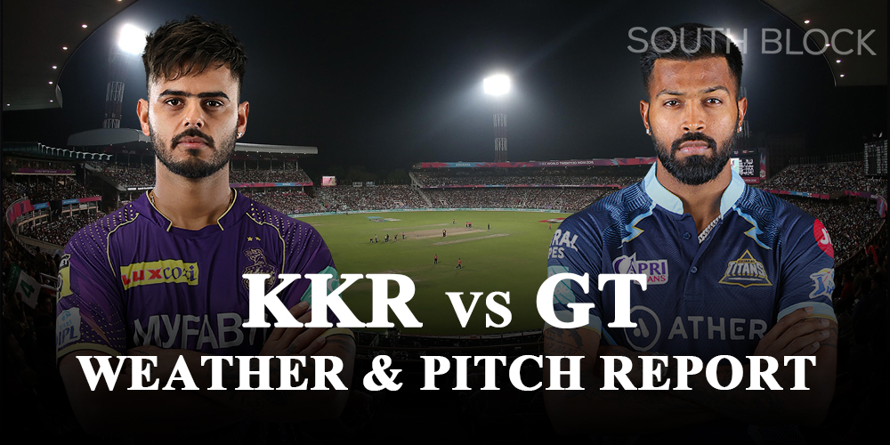 KKR vs GT Weather & Pitch Report