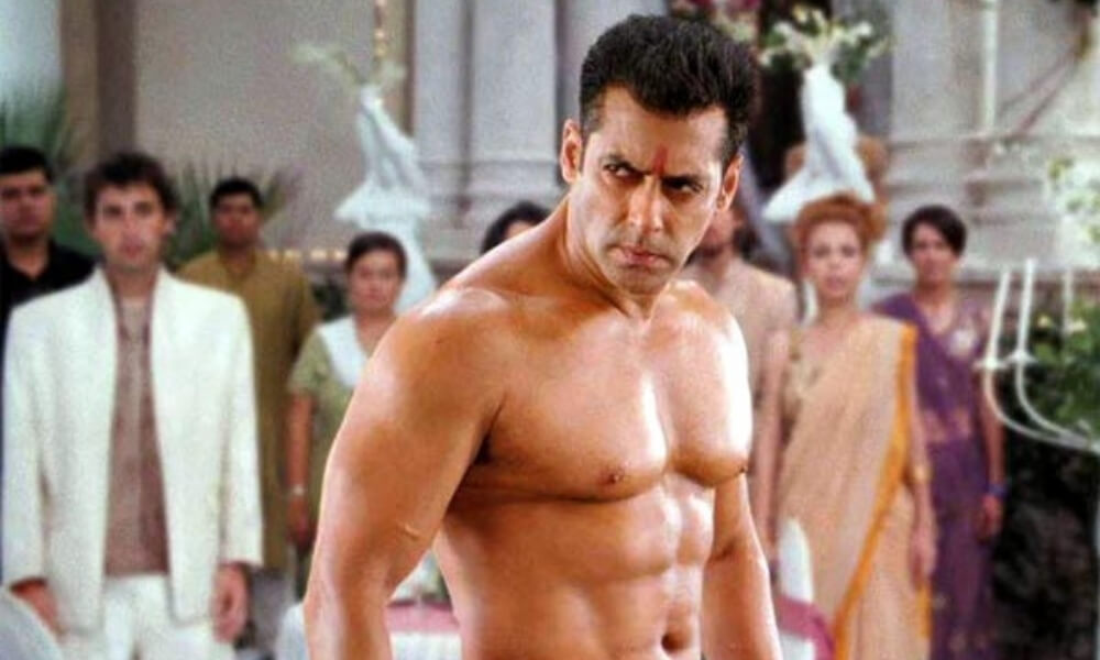 Salman Khan shirtless anger issues