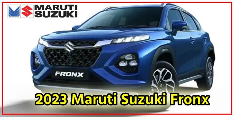 Maruti Suzuki Fronx: