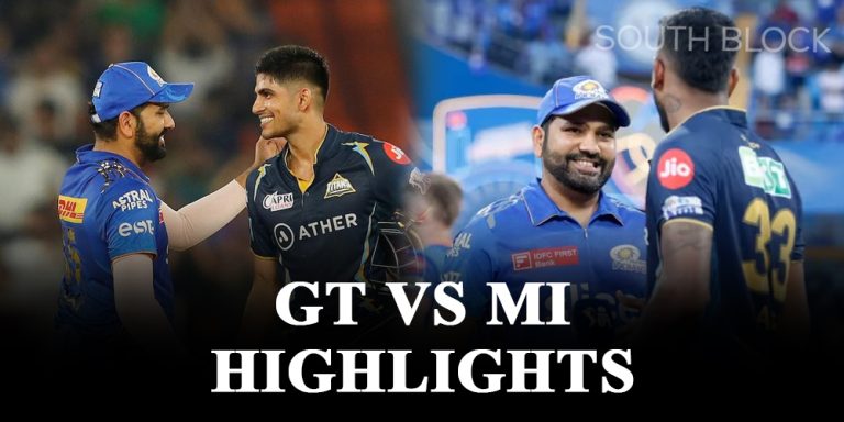 GT vs MI Qualifier 2 Highlights