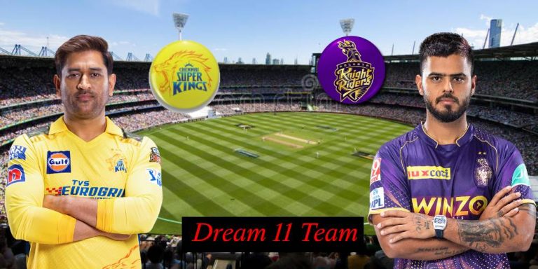 CSK vs KKR Dream 11 Team