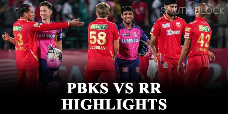 PBKS vs RR Highlights