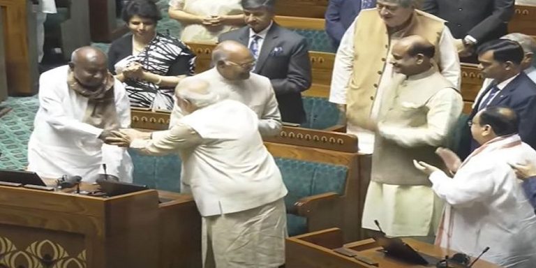 devegowda new parliament