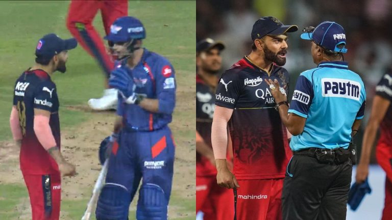 kohli-naveen Fight