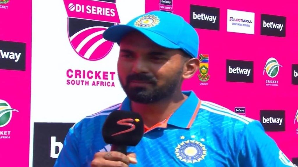 IND vs SA 1st ODI : जीत के बाद कप्तान राहुल खुश