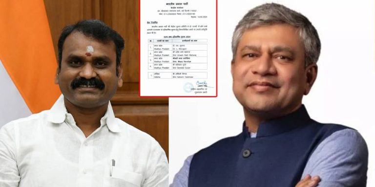 BJP Candidates List Rajya Sabha