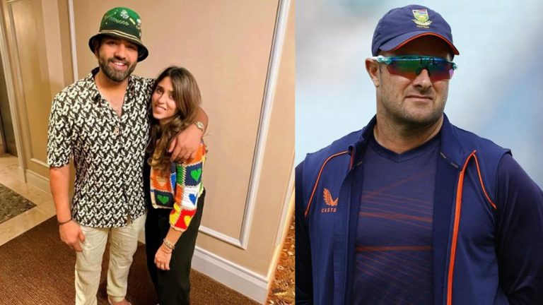 Rohit Sharma Wife Ritika on Mark Boucher
