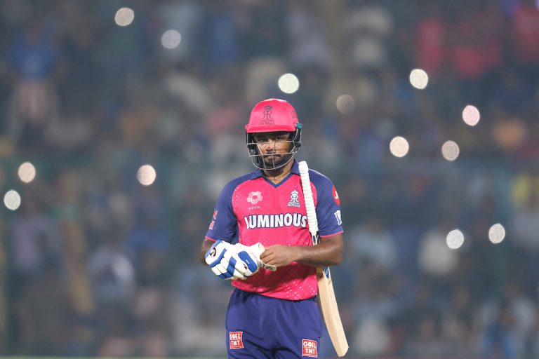 DC vs RR sanju samson