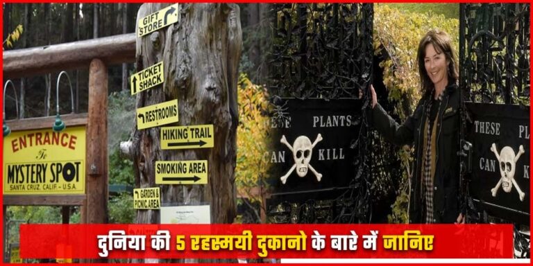 Five mysterious shops of the world