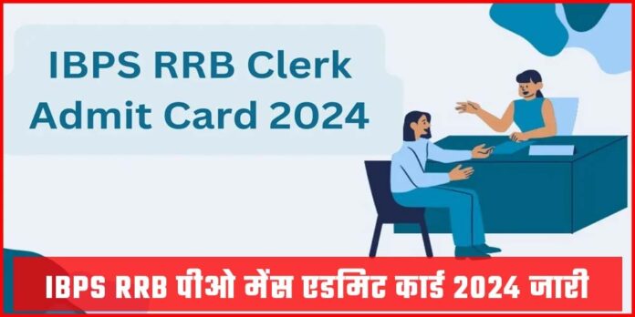 IBPS RRB PO Admit Card 2024