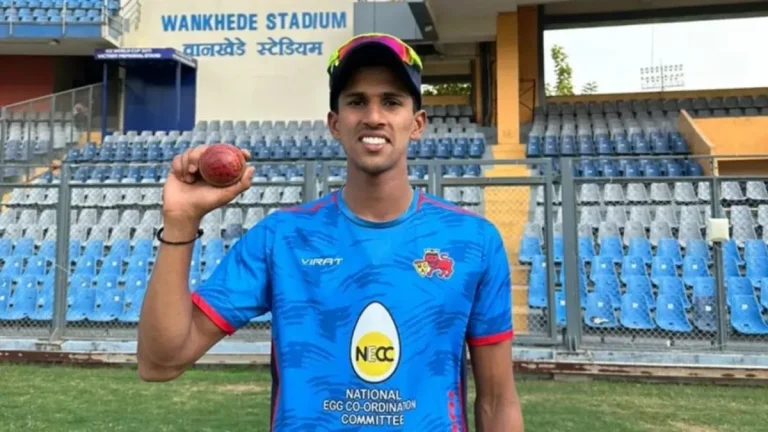Tanush Kotian was included in Team India as a replacement for Ashwin
