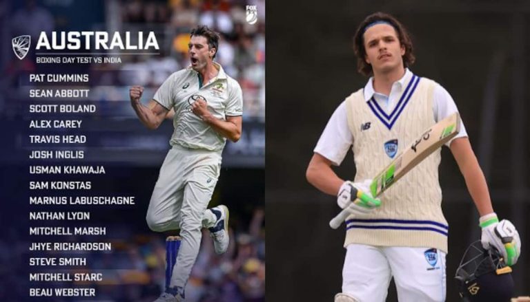 IND vs AUS: Australia team announced for the fourth and fifth Test