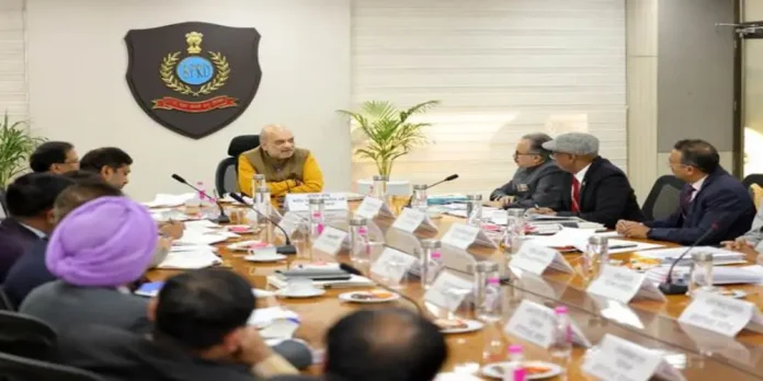 Home Minister Amit Shah chaired the meeting of BPRND,