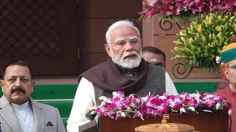 Budget Session 2025 PM Modi took a dig at the opposition