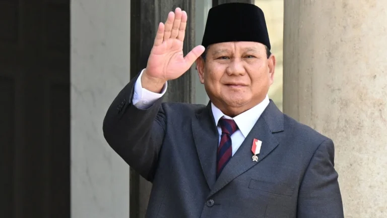 Prabowo Subianto in India