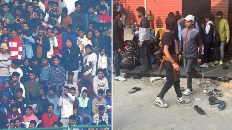 Virat Kohli को देखने के लिए उमड़ी भारी भीड़, मची भगदड़, कई लोग घायल