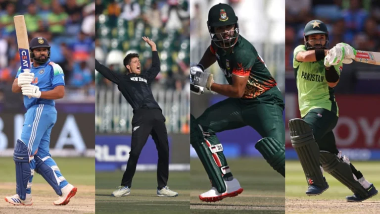 India and New Zealand enter the semi-finals of Champions Trophy