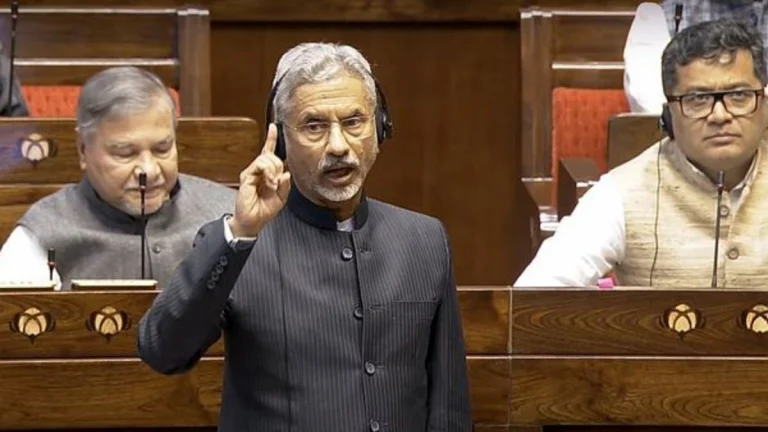 External Affairs Minister Jaishankar replied in Rajya Sabha on Indian immigrants sent back from America