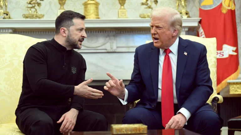 Trump Zelensky clash