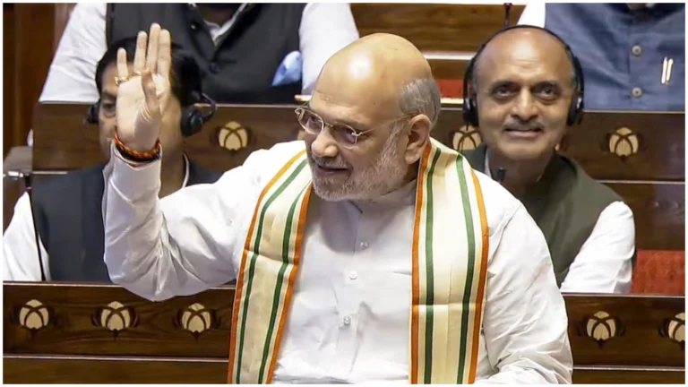 Amit Shah in Rajyasabha