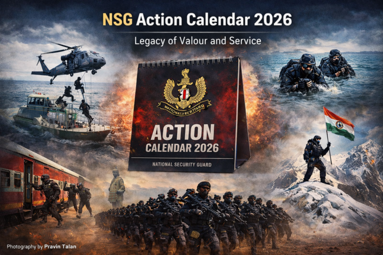 NSG Unveils Action Calendar 2026, उन्नत काउंटर-टेरर और स्पेशल ऑपरेशंस क्षमताओं का प्रदर्शन