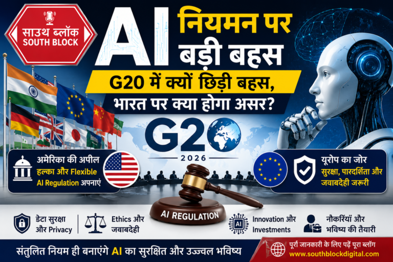 AI Regulation 2026 : G20 में क्यों छिड़ी बहस, भारत पर क्या होगा असर?