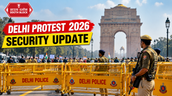 Delhi Protest October 2026: दिल्ली में सुरक्षा व्यवस्था में ढील, ताजा अपडेट