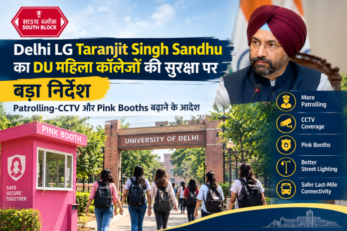 What did Delhi LG Taranjit Singh Sandhu order for DU women’s colleges What did Delhi LG Taranjit Singh Sandhu order for DU women’s colleges